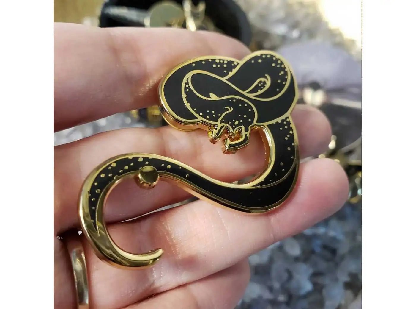 Strange and Unusual Snakes Enamel Pin Set