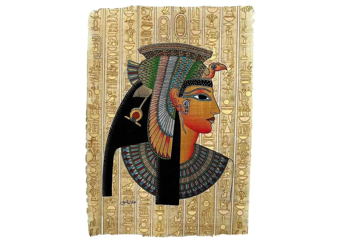 egyptian paintings of cleopatra