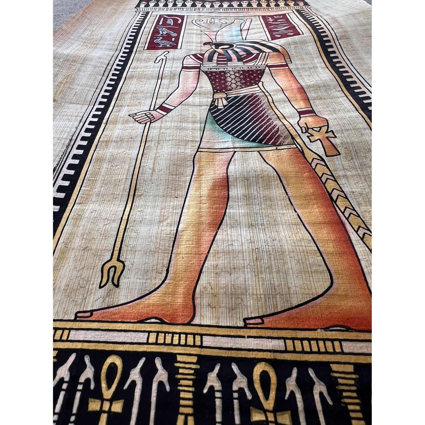 Horus Painting Portrait, Egyptian God Portraits, The Curious Egyptian God of the Sky