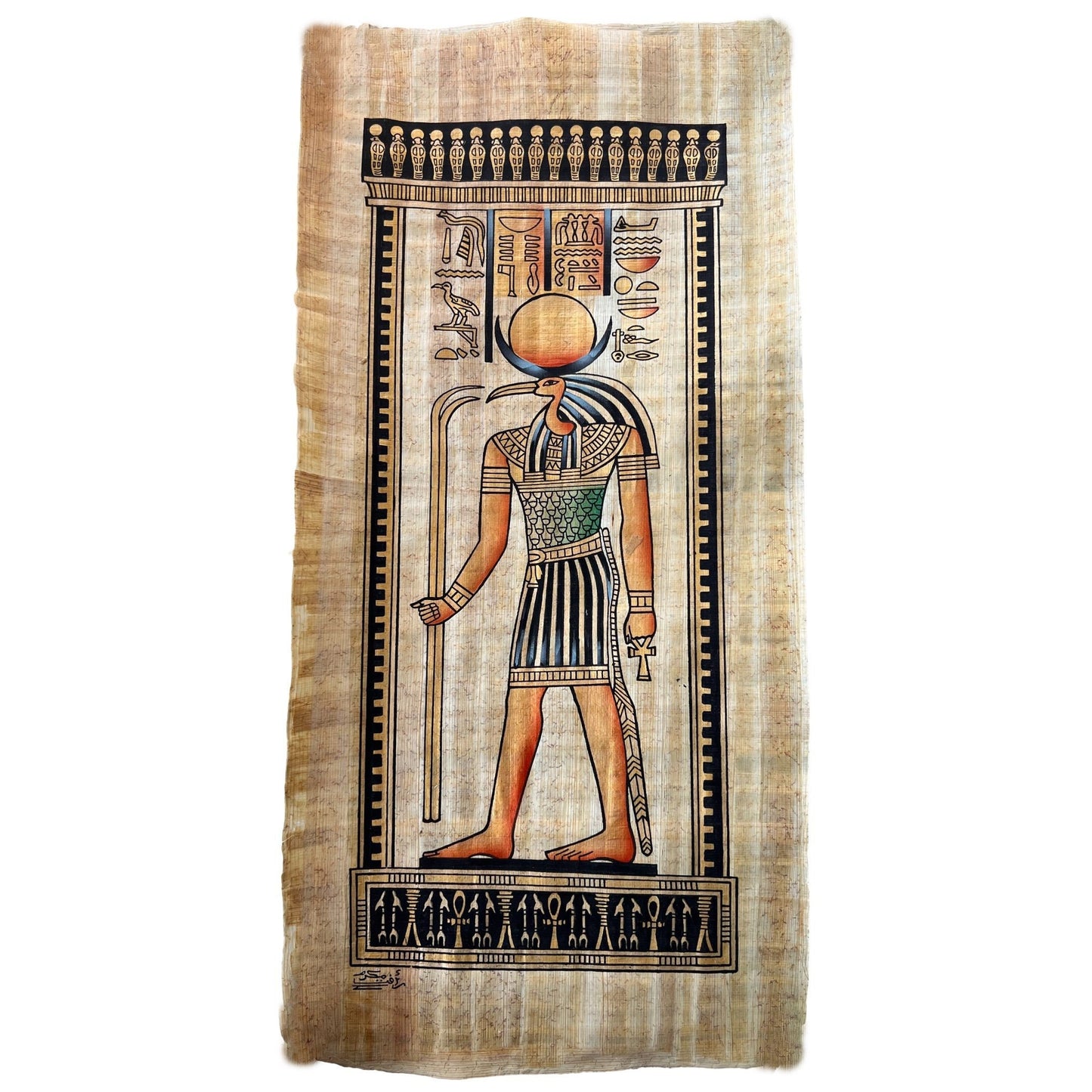 Thoth Living Room Home Decor Portrait Painting Wall Art