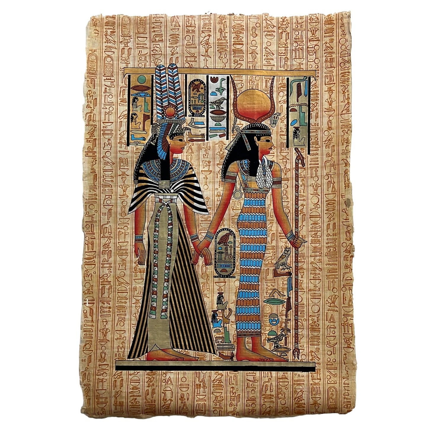 Symbolism in The Art of Queen Nefertari’s Tomb, Isis Leading Queen Nefertari, a Fabulous Masterpiece of Ancient Egyptian Art