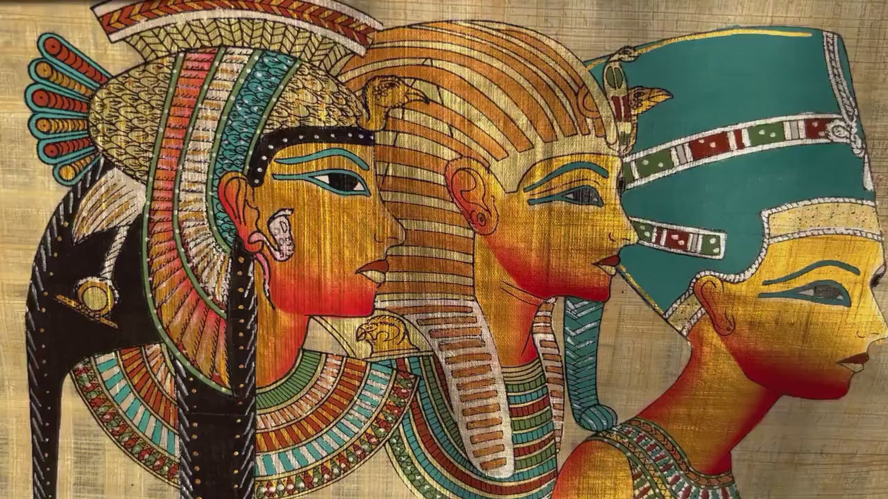 egyptian paintings of cleopatra