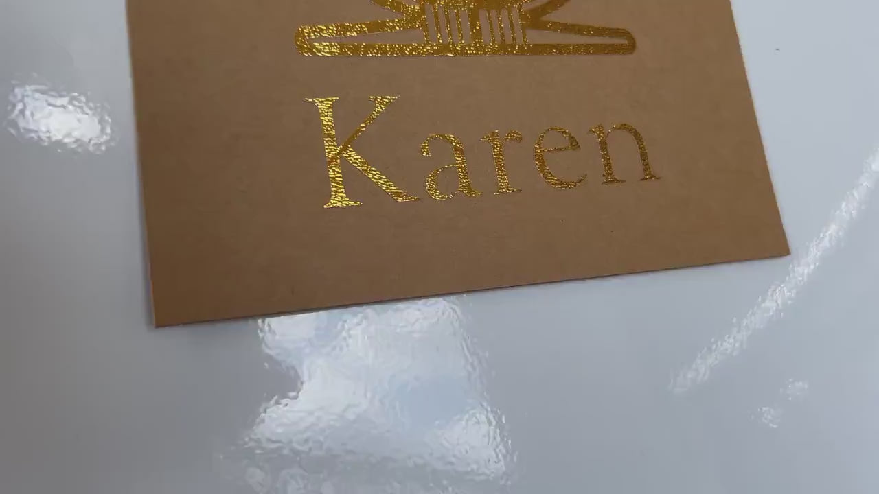 Your Name in Hieroglyphics Symbols on Cartouche - Kraft Paper/Textured Gold - Custom Made Personalized Decoration for Fans of Ancient Egypt