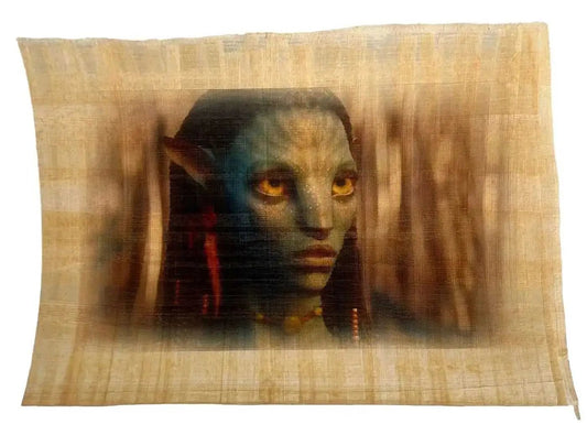 Avatar - Vintage Printing on Egyptian Papyrus Paper