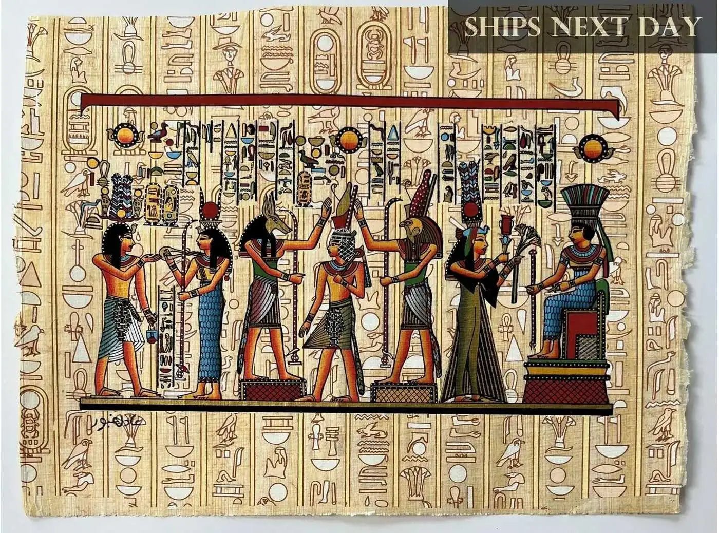 Egyptian Deities, Pharaohs, Gods, Kings, Queens, Goddesses • Amun, Hathor, Anubis, Ramses II, Horus, Queen Nefertari