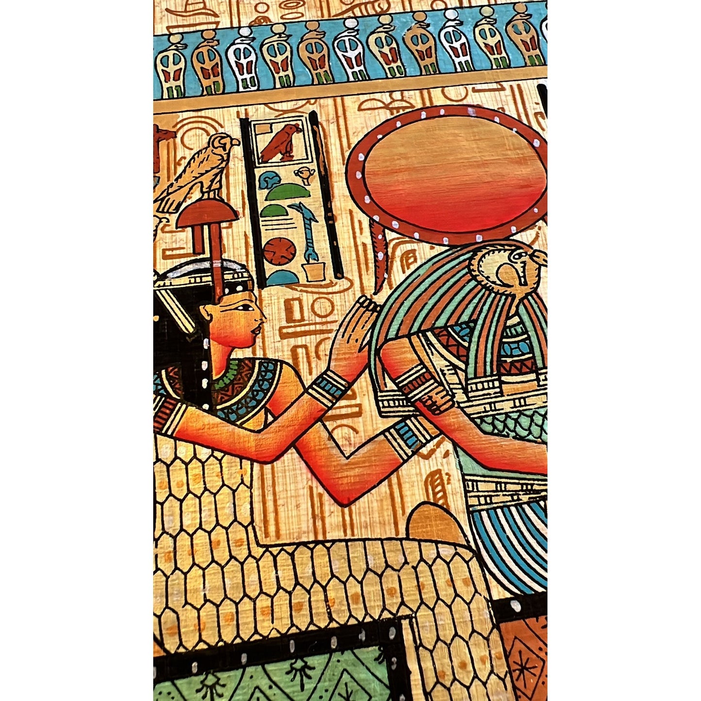 Horus Leading Queen Nefertari Into the Afterlife