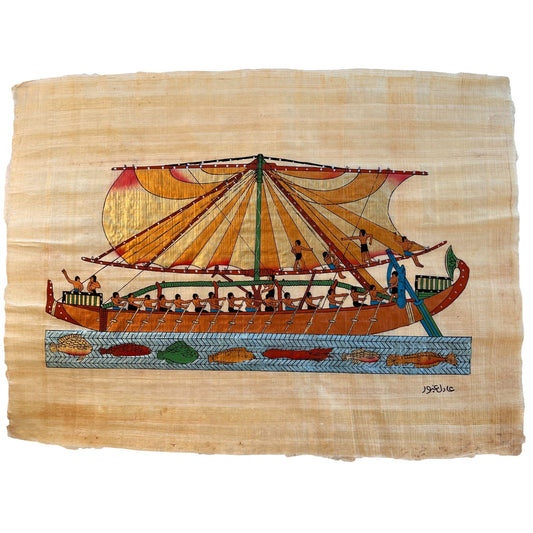 The Sailing Boat Of Pharaoh Hatshepsut on Nile