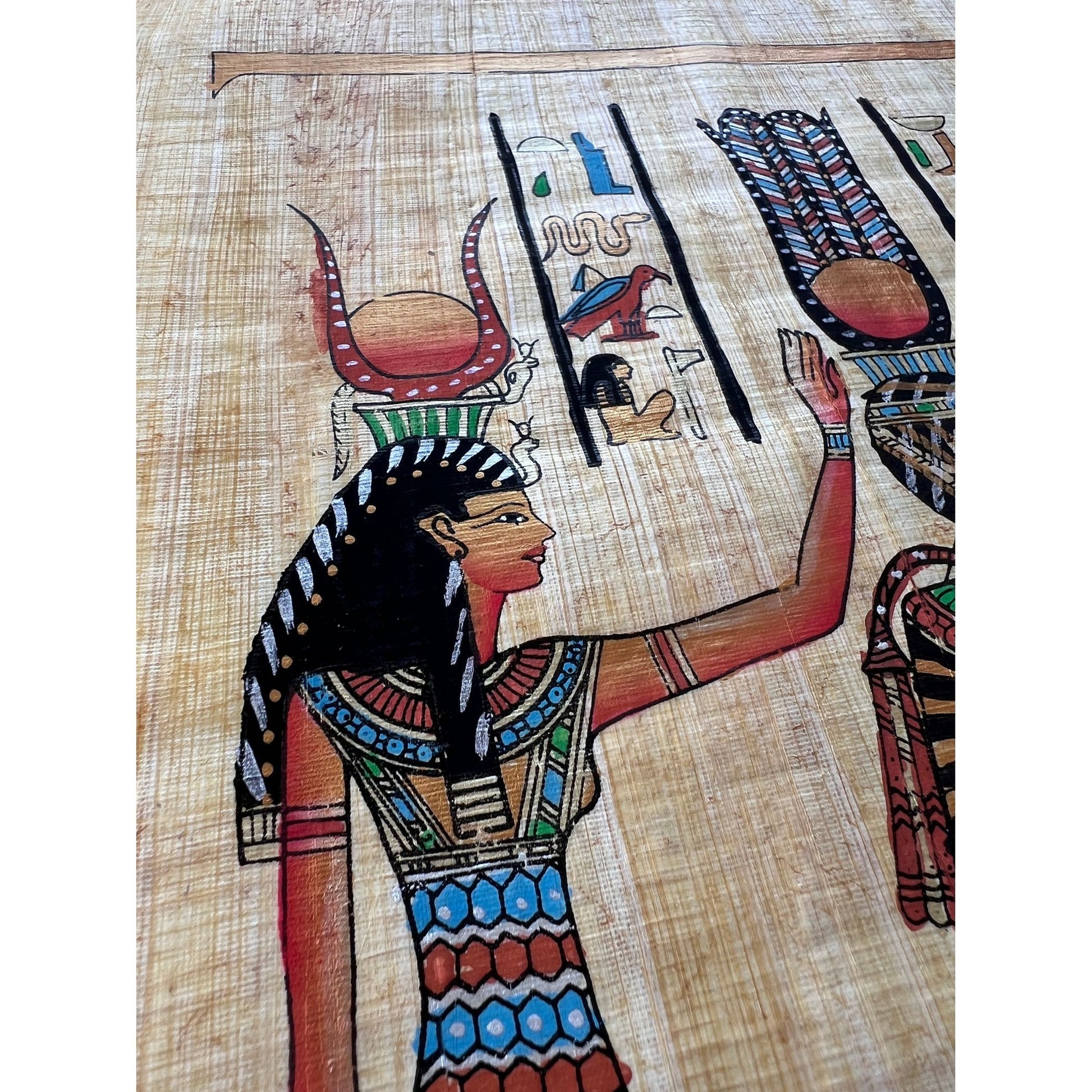 Egyptian Papyrus Painting