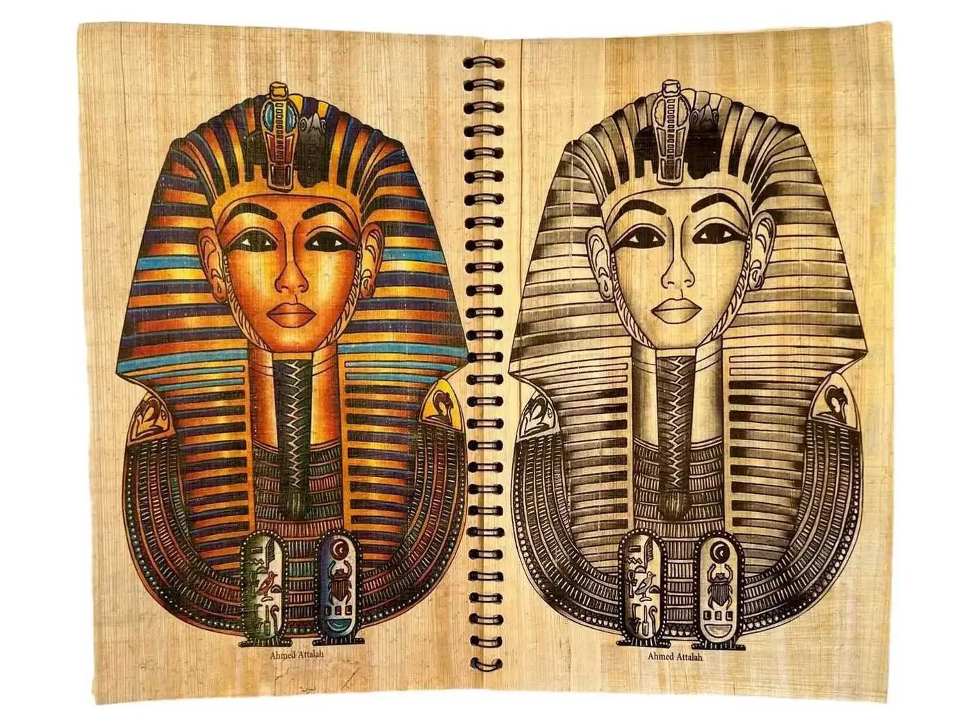 Egyptian Blank Papyrus Handmade Paper Sheets Set of 5-10-20 - Scrapboo –  Ancient Egyptian Paintings