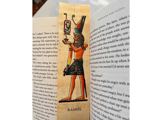 Ramsis Bookmark - Ramses the Great and the Gold of the Pharaohs - Egyptian Bookmarks History Educational